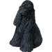 Mid Size Cocker Spaniel Sculpture in Black