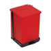 Receptacle Baked Epoxy in Red