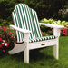 Adirondack Shell Back Chair Cushion