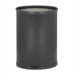 Bartender's Choice Fun Colors Oval Waste Basket in Black