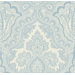 Echo Design Paisley Wallpaper in Carolina Blue