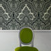 Echo Design Modern Paisley Wallpaper in White