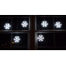 Gaint Snowflakes String Light in White