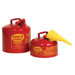 Type l Safety Cans - 5gal type 1 safety can w/funnel
