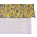 Jeanette Tailored Valance Window Curtain in Yellow