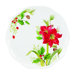 Winter Meadow Amaryllis Accent Plate