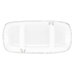 Enchant Seasons Divided Hors D'Oeuvr Oval Serving Tray
