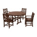 Chippendale 5 Piece Dining Set