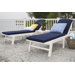 Nautical 3 Piece Chaise Set with Cushions
