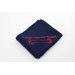 Fleece Throw in Navy with Red Hug