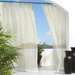Outdoor D&eacute;cor Escape Outdoor Sheer Velcro Tab Top Curtain Panel in Natural