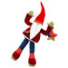 Santa Holding Star