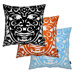 Triton 1 Throw Pillow in Blue