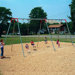 Modern Bipod Swing Set