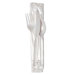 (250 packs per carton) Medium Weight Plastic Cutlery Kit in White
