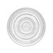 Kastehelmi  6.75" Clear Plate