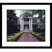 Southern Colonial Home Framed Photograph