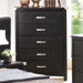 Vinyl 5 Drawer Tall Chest
