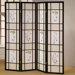 4 Panel Shoji Screen Room Divider