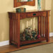 Burien Console Table and Mirror Set