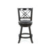 Jackman 24" Barstool in Black