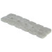 1" x 1" Square Heavy Duty Self Adhesive Felt Pads (Set of 16)