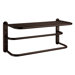 Three Tier Towel Rack in Burnished Bronze