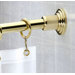 Marina 6' Shower Rod in Polished Brass