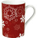 Winter Splendor 10 oz. Snowflakes Mug (Set of 4)