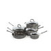 Simply Hard-Anodized Aluminum 10-Piece Cookware Set