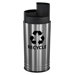 Three Stream Indoor Recycling Receptacle