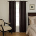Room Darkening Window Panel in Aubergine