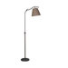 Edward One Light Floor Lamp in Rust