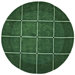 Structure Grid Dark Green/Burgundy Rug