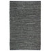 Matador Leather Chindi Grey Rug