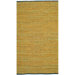 Matador Leather Chindi Gold Rug