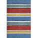 Beach Rug Gem Multi Ocean Stripes Rug