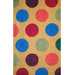 Bright Rug Yellow Dots Novelty Rug