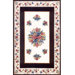 Bucks County Tulip Ivory/Black Rug