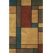Casual Contemporary Earth Tones Metro Rug