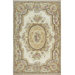 French Elegance Ivory Aubusson Rug