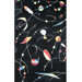 Modern Living Motion Black Rug