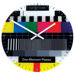 "Pauline" Wall Clock