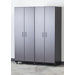 Tuff-Stor 2 Piece Storage System in Charcoal Grey and Textured Black
