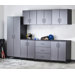 Tuff-Stor 7 Piece Storage System in Charcoal Grey and Textured Black
