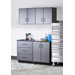 Tuff-Stor 4 Piece Storage System in Charcoal Grey and Textured Black