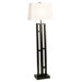 Urban Living 12.5" Floor Lamp in Espresso