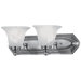 Diamond Two Light Bath Vanity