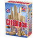 300 Piece Building Block Set in Natural Colors