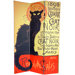 6Feet Tall Double Sided Chat Noir Room Divider